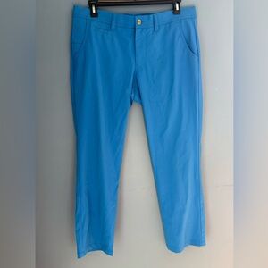 Alberto’s Vibrant Blue Men's Chinos in Pristine Condition!